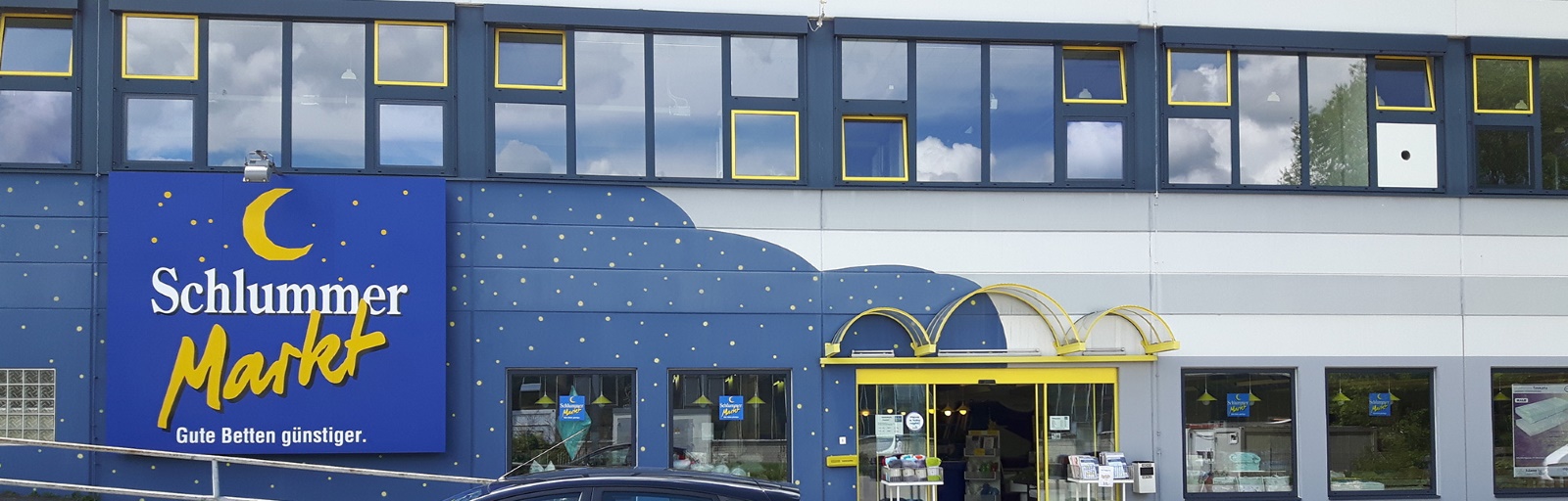 Das Haus des Schlummermarkts in Aalen